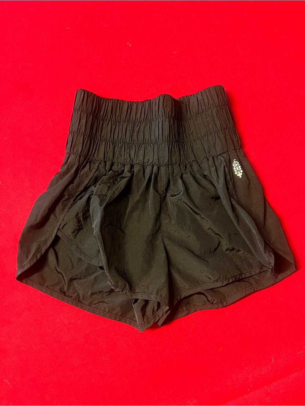 FP Movement by Free People Black High-Waist Athletic Shorts